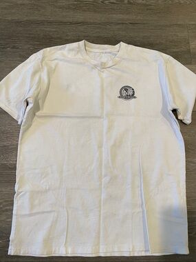 BORN X RAISED White Short-Sleeve Graphic Tee